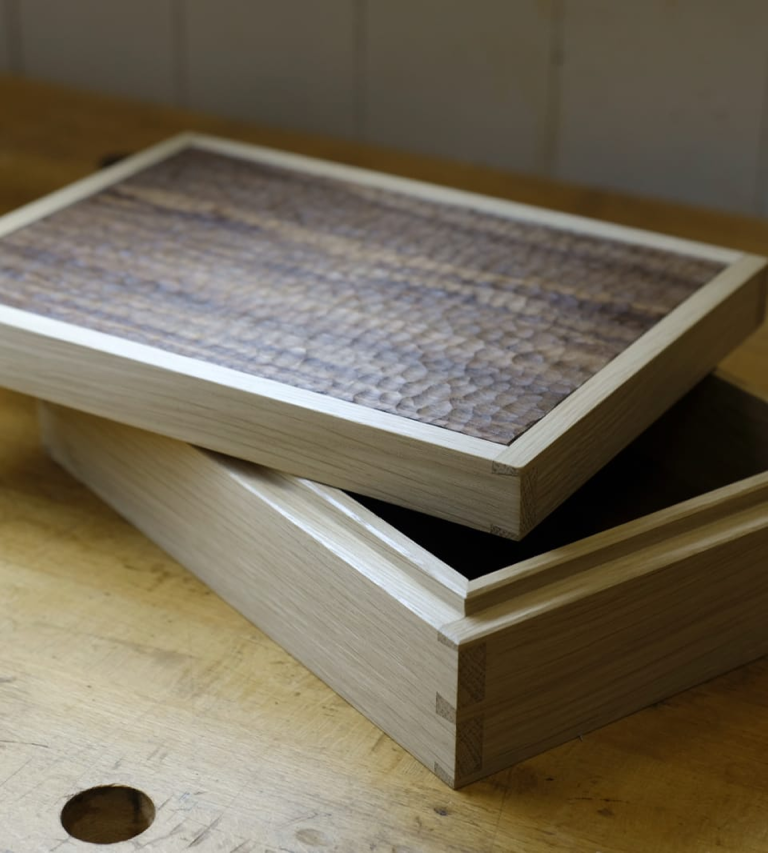 Oak Walnut box 1 | Claire Broad Design